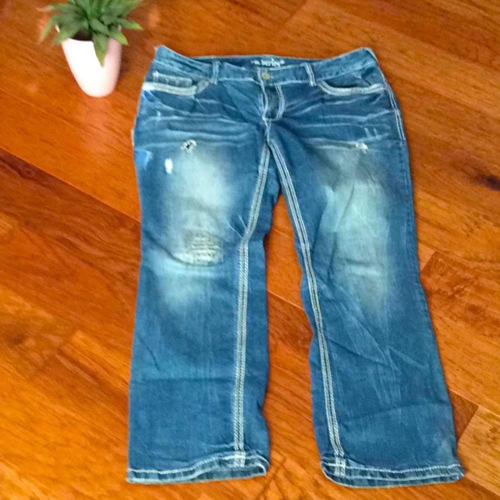 Ladies distress Jeans